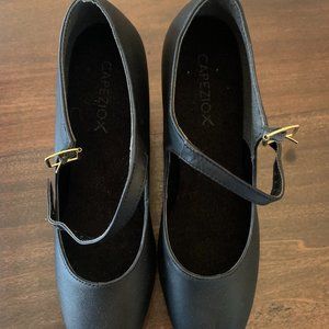 Capezio Character Tap BLK Size 6.5